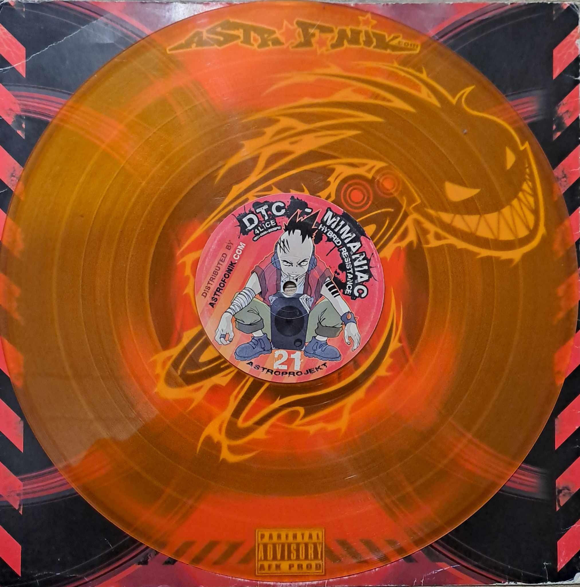 Astroprojekt 21 - vinyle freetekno